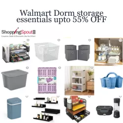 Walmart Dorm Room storage